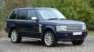 2003 (53) Range Rover L322 4.4 V8 Vogue Automatic. Registration number: BV53 WCE.