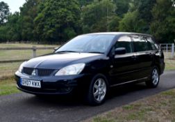 2007 (07) Mitsubishi Lancer Elegance 1.6 Petrol Estate. Registration number: OV07 KWX. Mileage: 75,