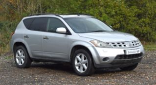 2009 (58) Nissan Murano SUV 3.5 V6 Automatic. Registration number: FV58 WKM. Mileage: 111,335.