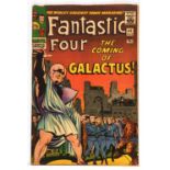 Fantastic Four No. 48 - 1st appearance of the Silver Surfer with classic Jack Kirby cover art