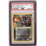 Pokemon TCG - Charizard [Gold Star] EX Dragon Frontiers Holo 100/101 - PSA 7 The card comes in an