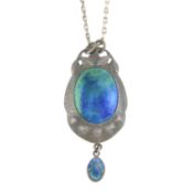 Arts&Crafts enamel necklace, Murrle Bennett & Co.