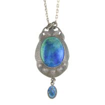 Arts&Crafts enamel necklace, Murrle Bennett & Co.