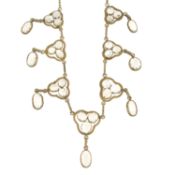 Early 20th century moonstone necklace