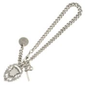 Victorian Albert chain, Edwardian medallion fob