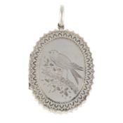 Victorian locket pendant