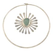 Aventurine quartz necklace, by Jacob Hill