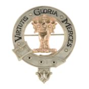 Robertson Clan crest brooch