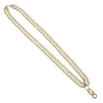 Late 19th century fancy-link chain