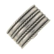 Mid 20th c. 'Saga' ring, by David Andersen