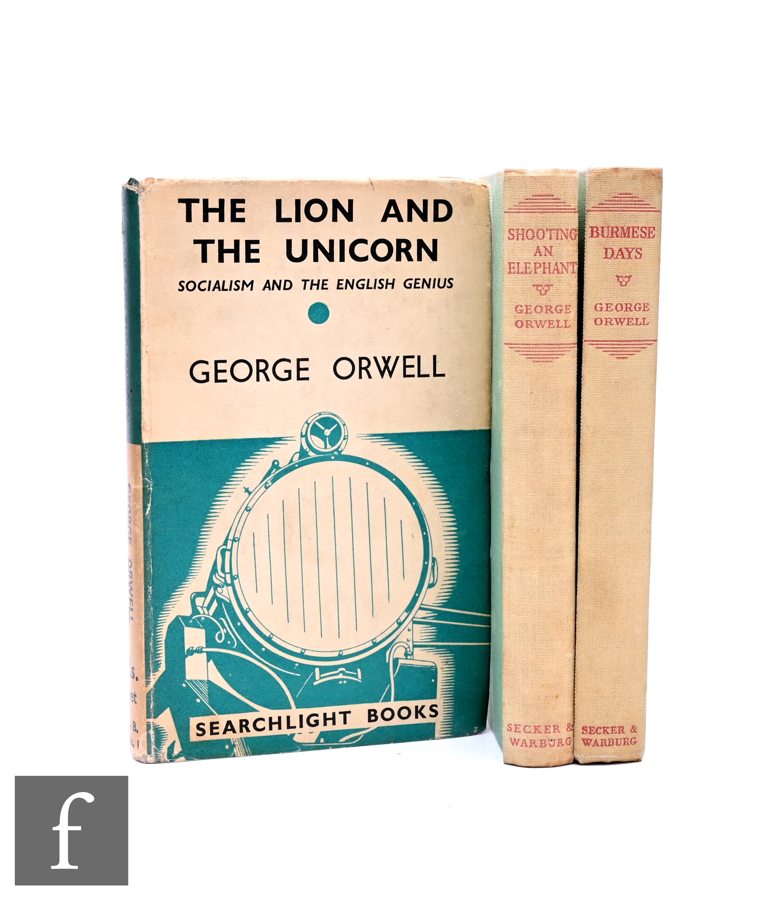 Orwell, George - 'Shooting an Elephant - and other Essays', published by Secker & Warburg, London,