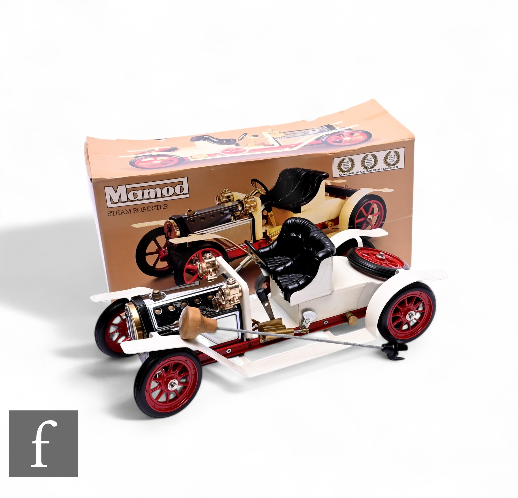 MAMOD SA1 STEAM ROADSTER CAR 1976 WITH ARTILLERY WHEELS | #1410507091