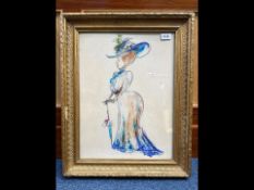 Monogrammed & Dated (19)72 - 'Lady Brack