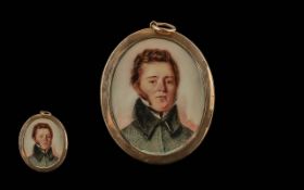 George III 1760 - 1819 Hand Painted Port