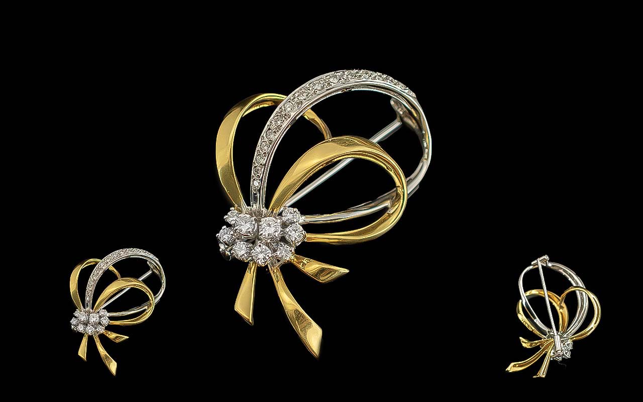 A Fine Quality Ladies 18ct Two Tone Gold