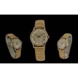 Mappin & Webb Gents 9ct Gold Cased Autom