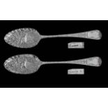 A Fine Pair of Matched Sterling Silver F