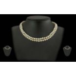 A Fine Quality Ladies Double Strand Cult