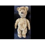 Early 20th Century Jointed Teddy Bear, well loved.