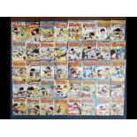 Comics Interest. Good Box of Old Beanos Comics - Please See Photos.