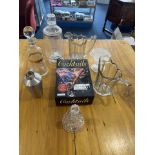 Collection of Cocktail & Drinking Items, to include cocktail making boxed set, shakers, decanters,