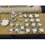 Royal Albert Part Dinner Service.