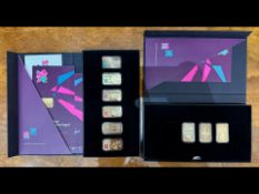 Two Limited Edition Ingot Series Boxes, containing nine ingots in total.