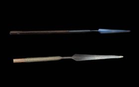 Zulu Warriors Short Stabbing Spear, used