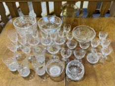 Box of Assorted Quality Crystal Glass Wa