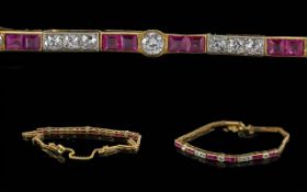 Cartier Paris Ruby & Diamond Bracelet, s