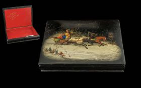 A Fine Quality Russian Signed HAnd Paint