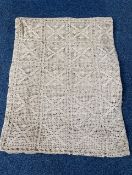 Beautiful Large Hand Crocheted Bedspread