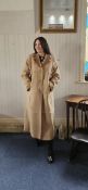 Ladies Faux Sheepskin Coat, full length,