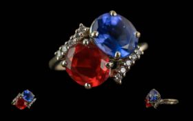 Ladies Superb Quality 18ct white Gold, R