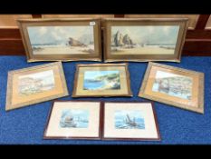 Box of Assorted Artwork, comprising a pa