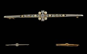 Antique Period Excellent Ladies 18ct Gol