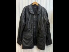 Gentleman's Black Leather Jacket by LLD,
