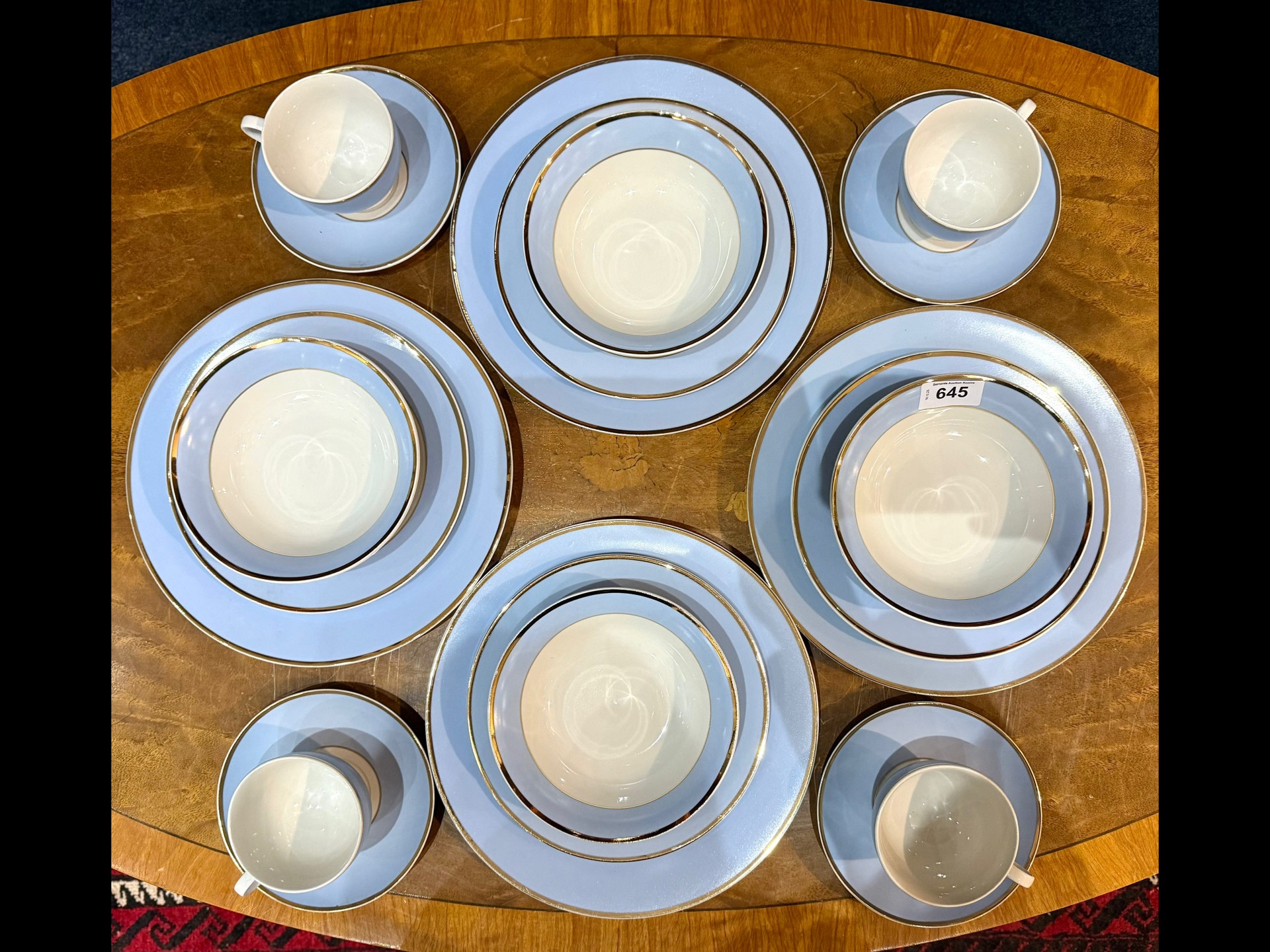 Royal Doulton Part Dinner/Tea Set, comprising four 10" dinner plates, five 8" side plates, - Image 2 of 2
