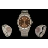 Rolex Oyster Perpetual ' Air King ' Precision Gents Steel Wrist Watch, Marked to Lugs 557B. c.1960'