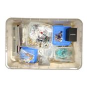 A large quantity of assorted mainly costume jewellery and wrist watches, etc, Condition - fair to