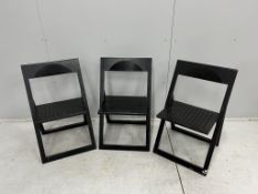 Six folding chairs in style of Marc Berthier. Condition - good