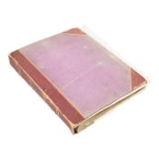 A 19th century album containing watercolours, including Anglo-Indian themes, local scenes, etc.,