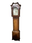 An early 19th century oak and mahogany thirty hour longcase clock, dial signed John Jones,
