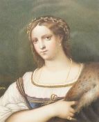 After Sebastiano del Piombo (Italian, c.1485-1547), 'Portrait of a woman', 19th century, after the