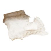 A collection of cutwork, needlework, filet, crochet and drawn thread worked table cloths etc