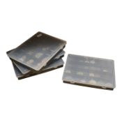 A collection of 16th century to 19th century bronze and lead circular trade weights, stamped with