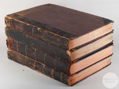 Four bound volumes of The Horse-Breeder & Racing Record at Home & Abroad.