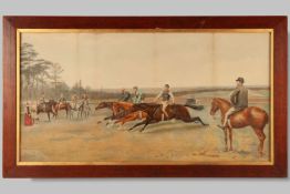 After Godfrey Douglas Giles, Morning Trial on the Gallops.