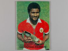 A Eusebio testimonial programme, September 1973