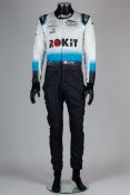 Nicholas Latifi 2020 Williams Racing Race Used Race Suit